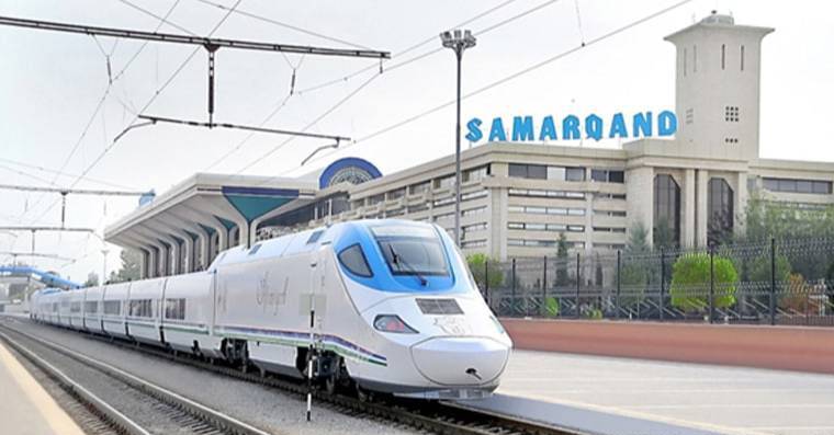 Tashkent to Samarkand train plan