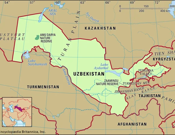 Top Places in Uzbekistan Map – Explore Must-Visit Cities & Sights